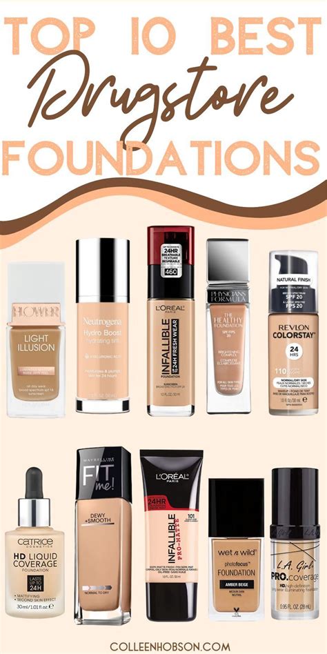 best drugstore foundation for photos|11 Best Drugstore Foundation Options, According to Makeup Pros.
